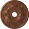 Ekena Millwork Acanthus Twist Medallion (Canopies up to 8 3/8"), 23 5/8"OD x 4 5/8"ID x 1 7/8"P, Polished Copper CM23ACPOS - alternate 1